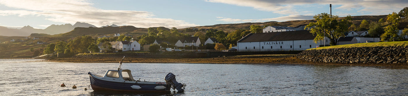 Talisker Destillerie auf der Isle of Skye – Heimat des kräftigen Talisker Single Malt Whiskys