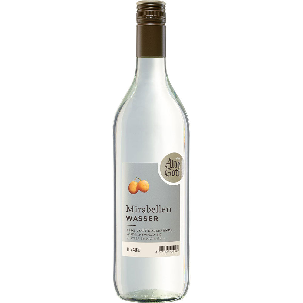 Alde Gott Mirabellenwasser 40% 1 Liter