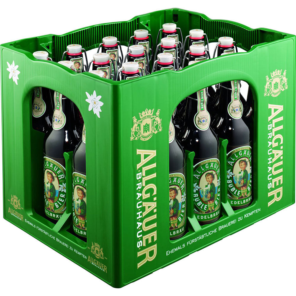 Allgäuer Büble Edelbräu Bügel 20x 0,5 Liter (MEHRWEG)