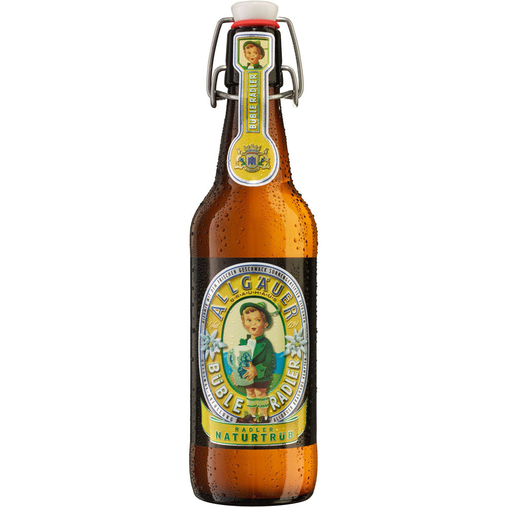 Allgäuer Büble Radler Naturtrüb 20x 0,5 Liter (MEHRWEG)