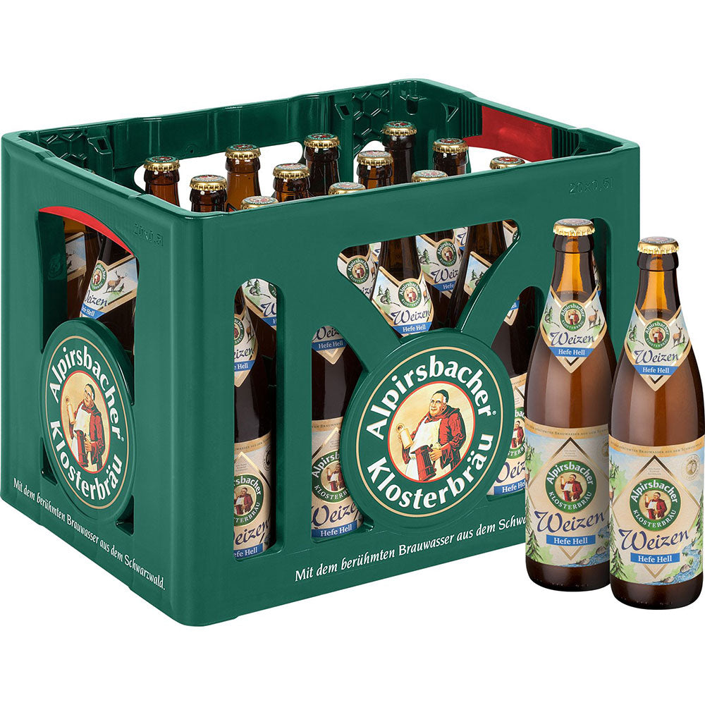 Alpirsbacher Hefe Hell 20x 0,5 Liter (MEHRWEG)