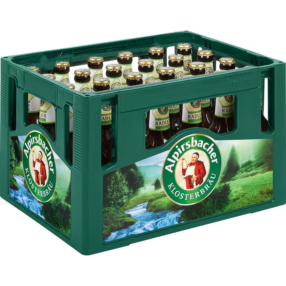 Alpirsbacher Radler Natur 24x 0,33 Liter (MEHRWEG)