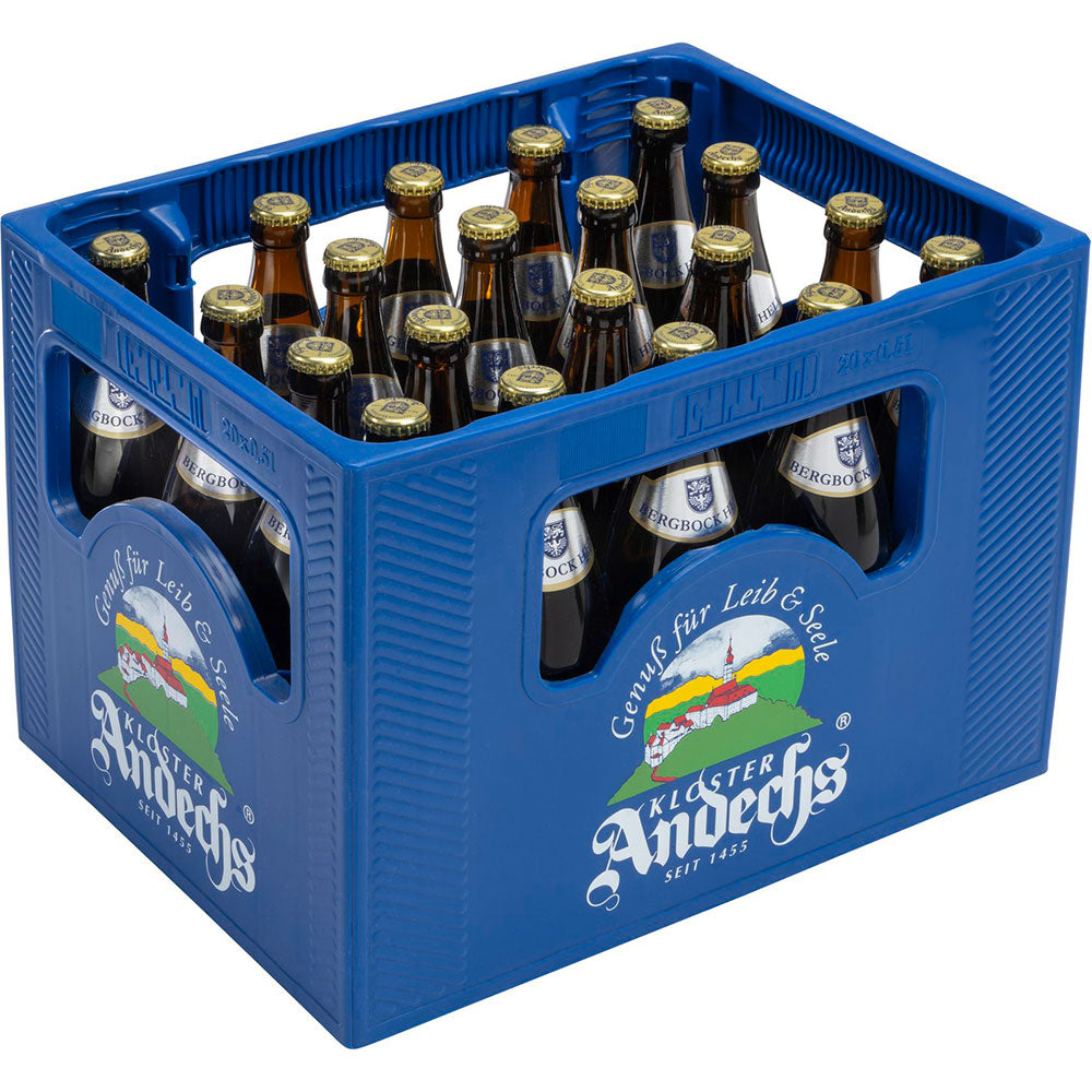 Andechser Bergbock Hell 20x 0,5 Liter (MEHRWEG)
