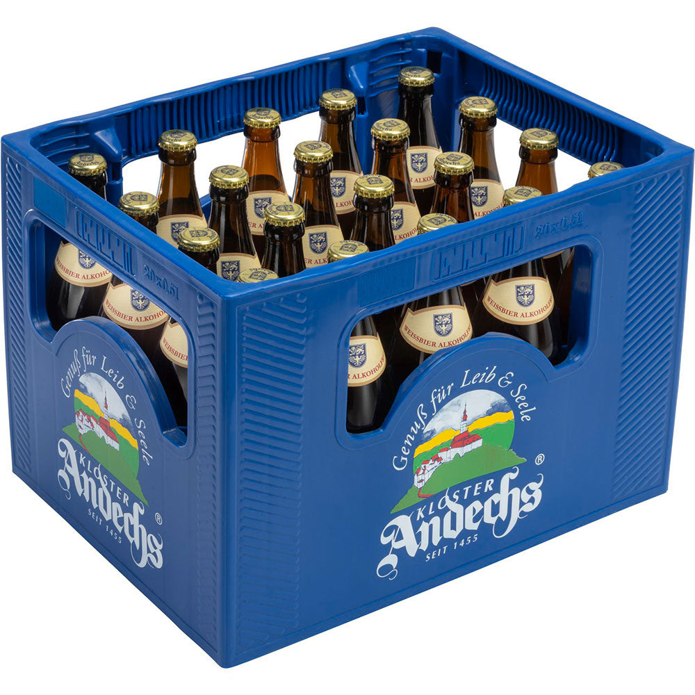 Andechser Weißbier Alkoholfrei 20x 0,5 Liter (MEHRWEG)