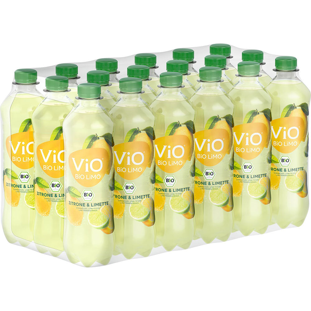 ViO BiO LiMO Lemon PEW 18x 0,5 Liter (EINWEG)
