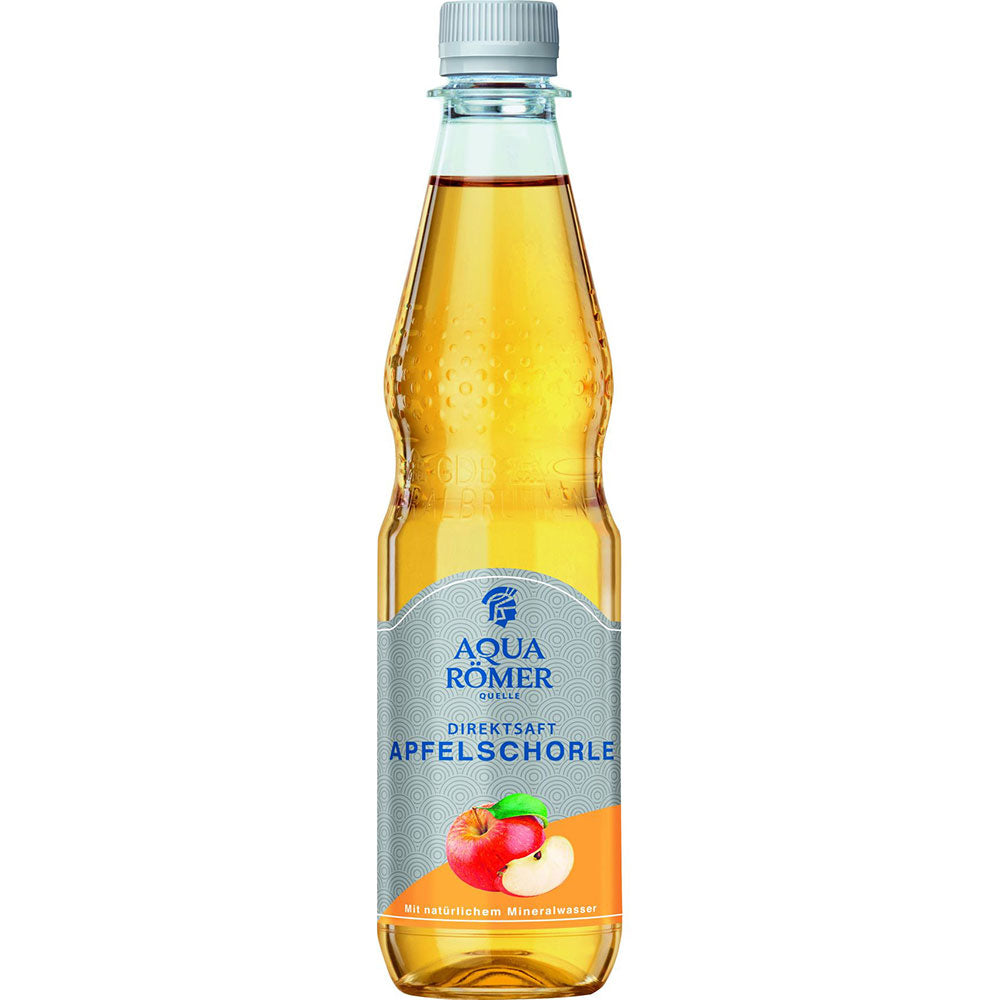 Aqua Römer Apfelschorle PET 12x 0,5 Liter (MEHRWEG)