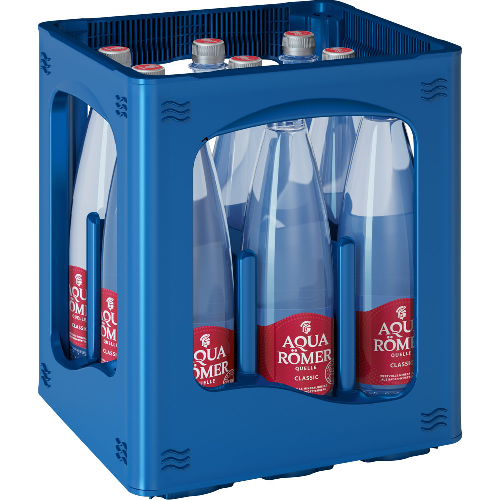 Aqua Römer Classic PET 9x 1 Liter (MEHRWEG)
