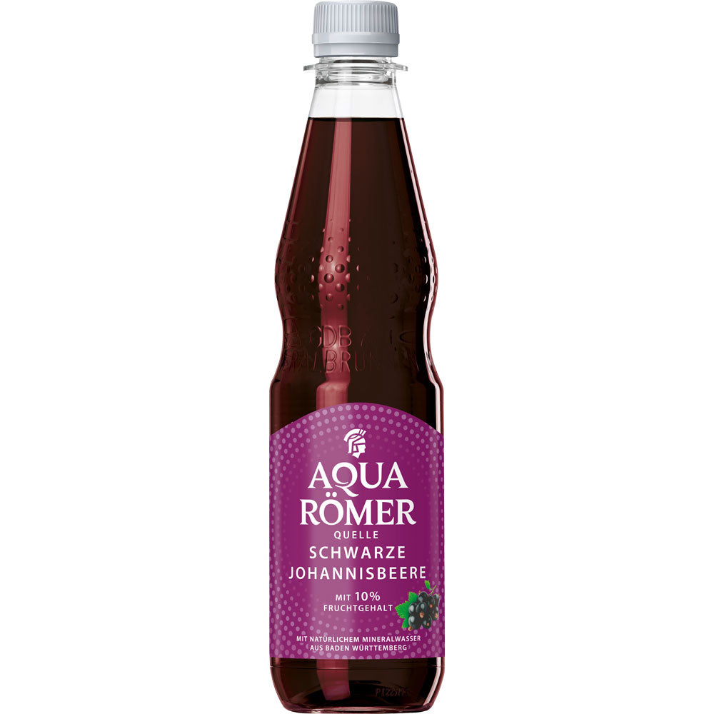 Aqua Römer Quelle Schwarze Johannisbeere PET 12x 0,5 Liter (MEHRWEG)