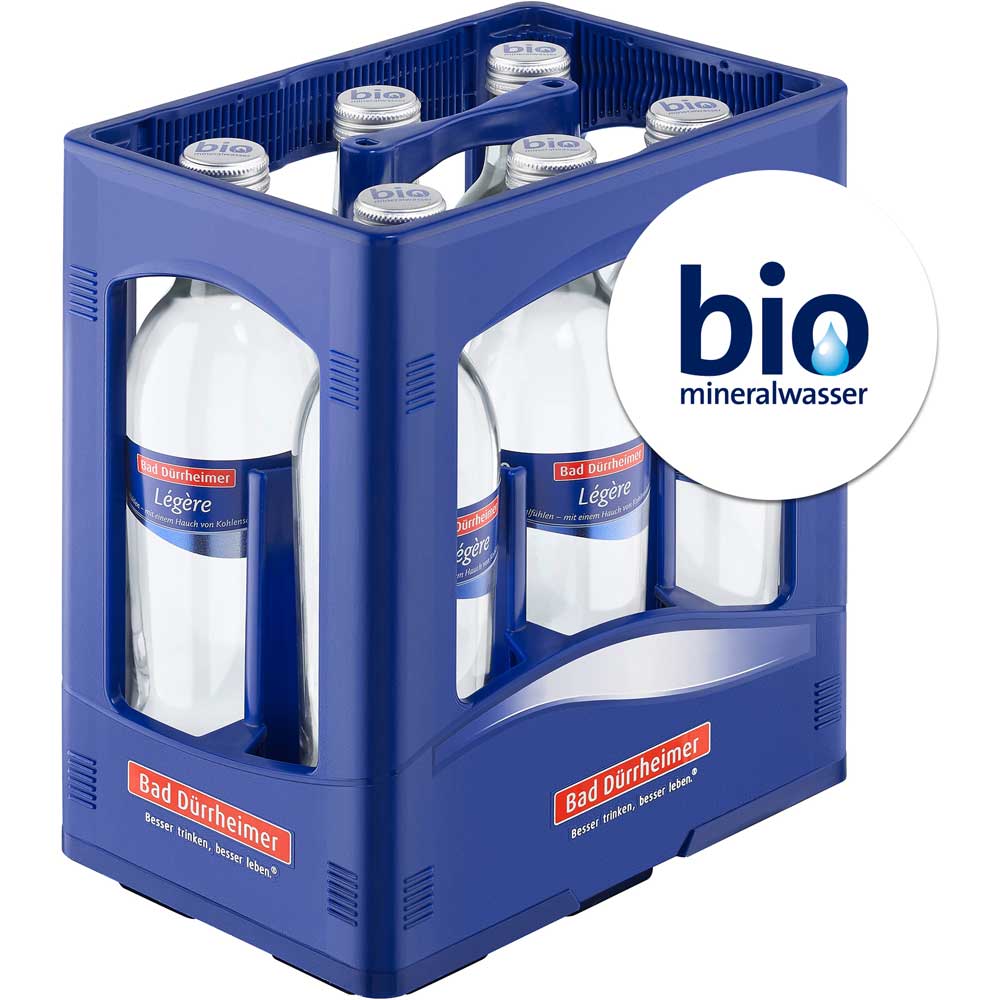 Bad Dürrheimer Bio Légère 6x 1 Liter (MEHRWEG)