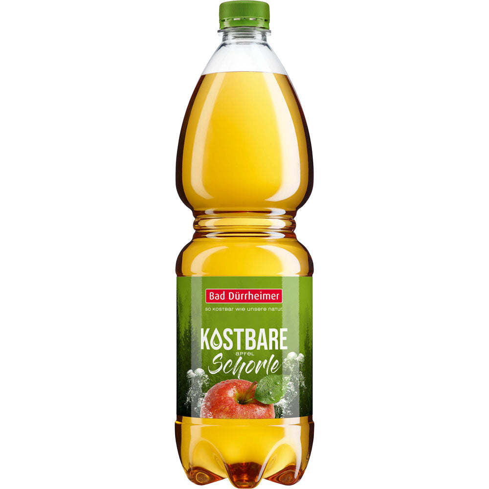 Bad Dürrheimer Kostbare Apfelschorle PET 9x 1 Liter (EINWEG)