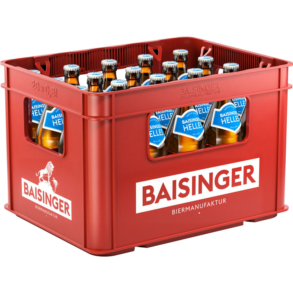Baisinger Helles 20x 0,5 Liter (MEHRWEG)