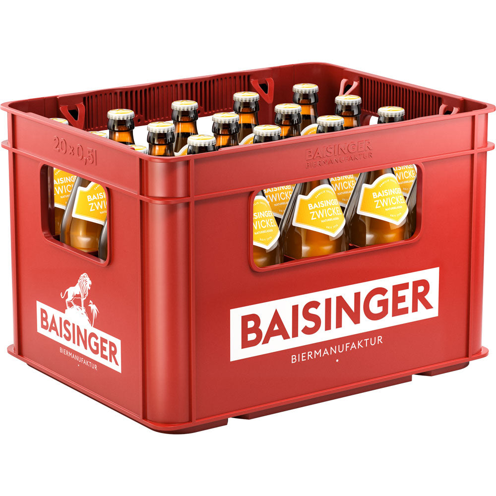 Baisinger Zwickel 20x 0,5 Liter (MEHRWEG)