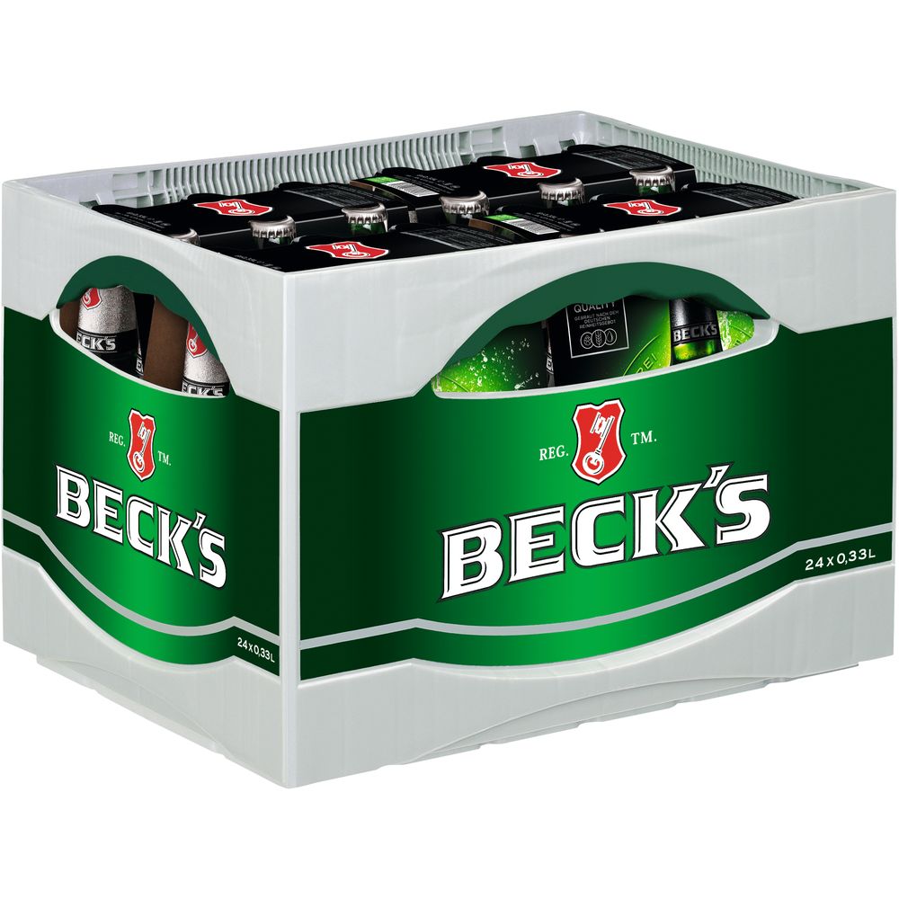 Beck's Pils 4x6er 24x 0,33 Liter (MEHRWEG)