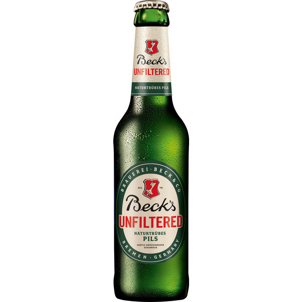 Becks Unfiltered Pils naturtrüb 24x 0,33 Liter (MEHRWEG)