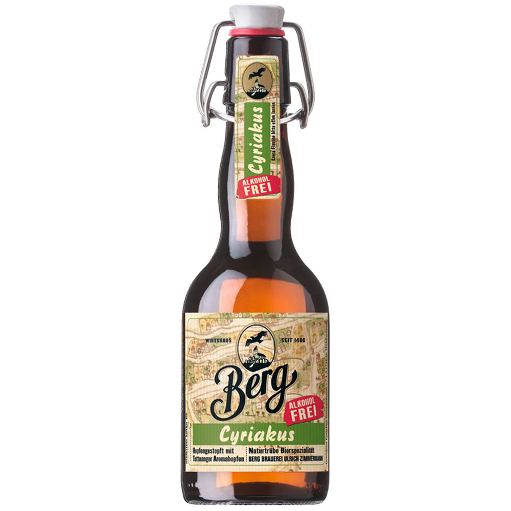 Berg Cyriakus Alkoholfrei naturtrüb 20x 0,33 Liter (MEHRWEG)