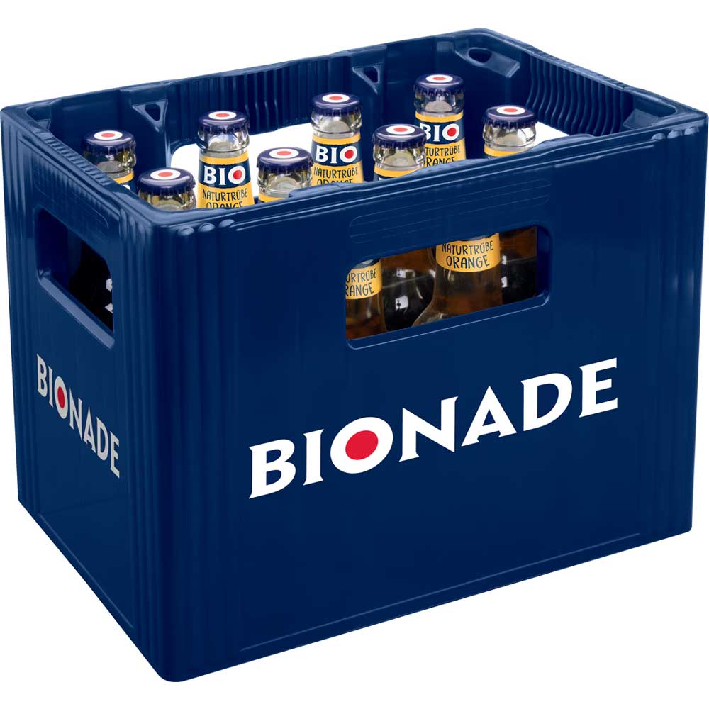Bionade Naturtrübe Orange BIO 12x 0,33 Liter (MEHRWEG)