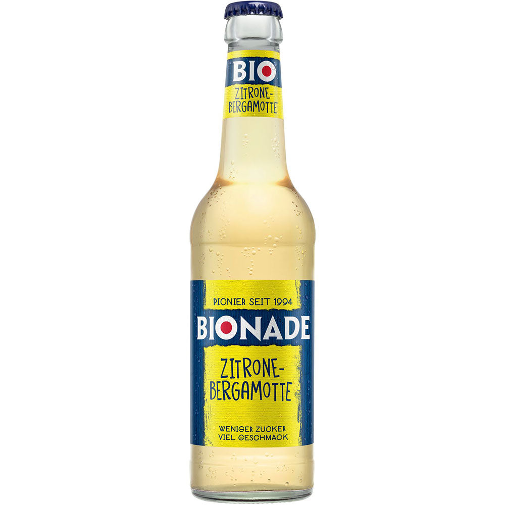 Bionade Zitrone-Bergamotte 12x 0,33 Liter (MEHRWEG)