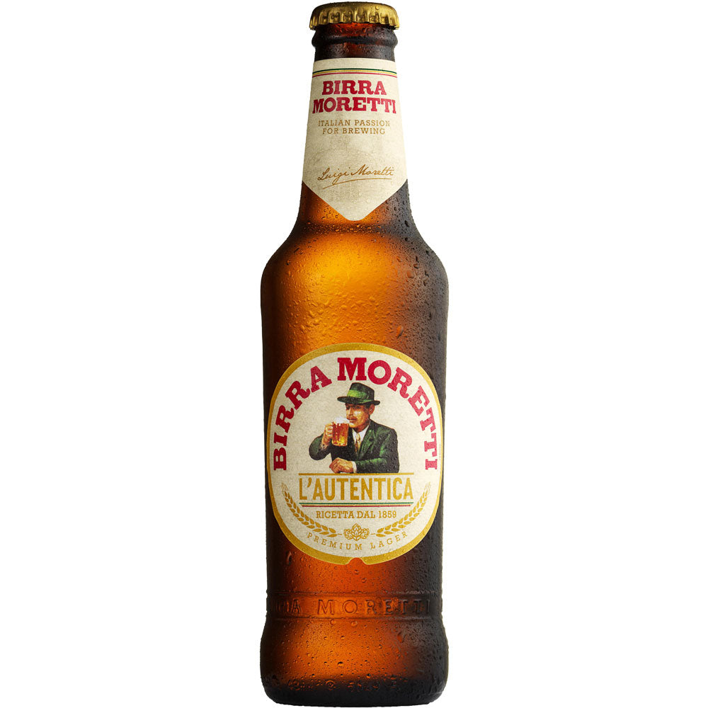 Birra Moretti 24x 0,33 Liter (MEHRWEG)