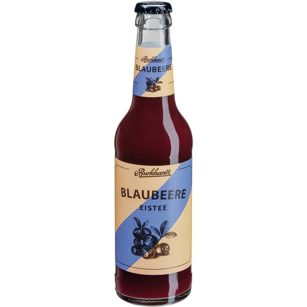 Burkhardt Eistee Blueberry 24x 0,33 Liter