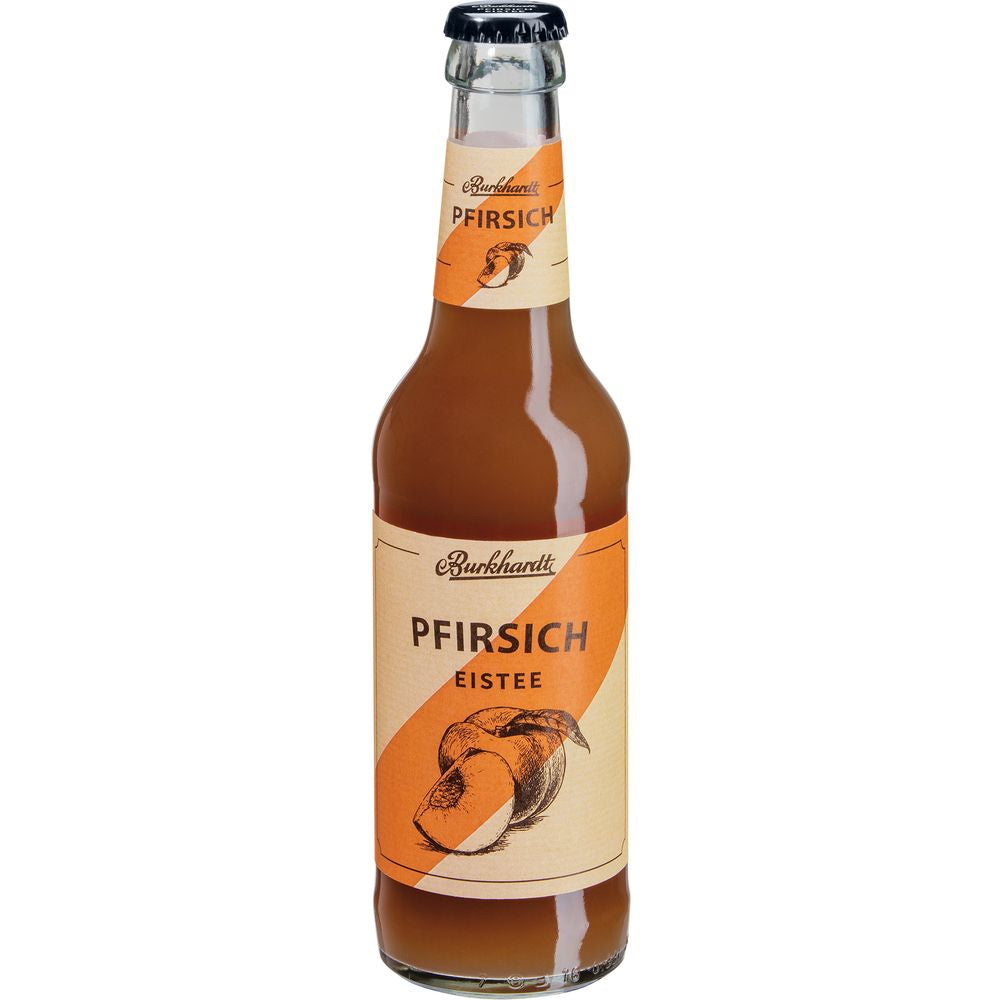 Burkhardt Eistee Pfirsich 24x 0,33 Liter