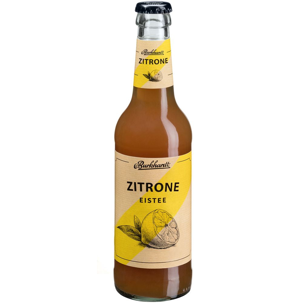 Burkhardt Eistee Zitrone 24x 0,33 Liter