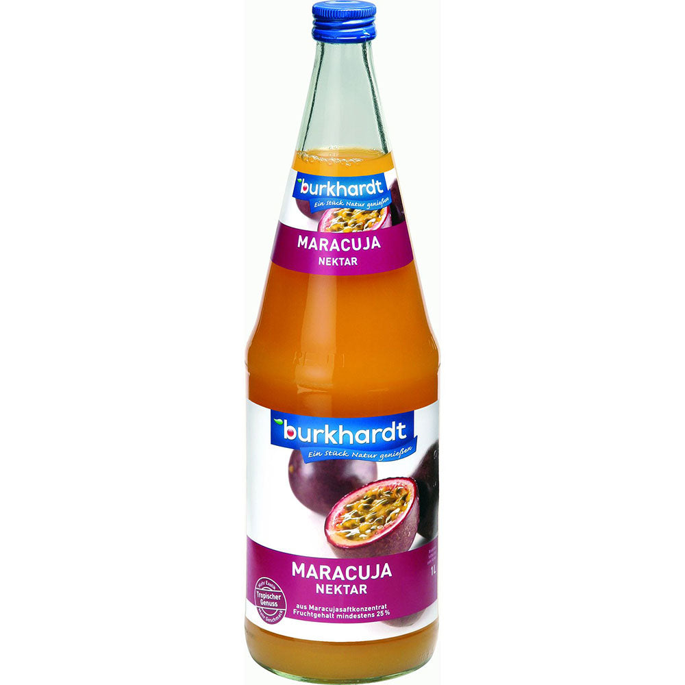 Burkhardt Maracujanektar 6x 1 Liter (MEHRWEG)