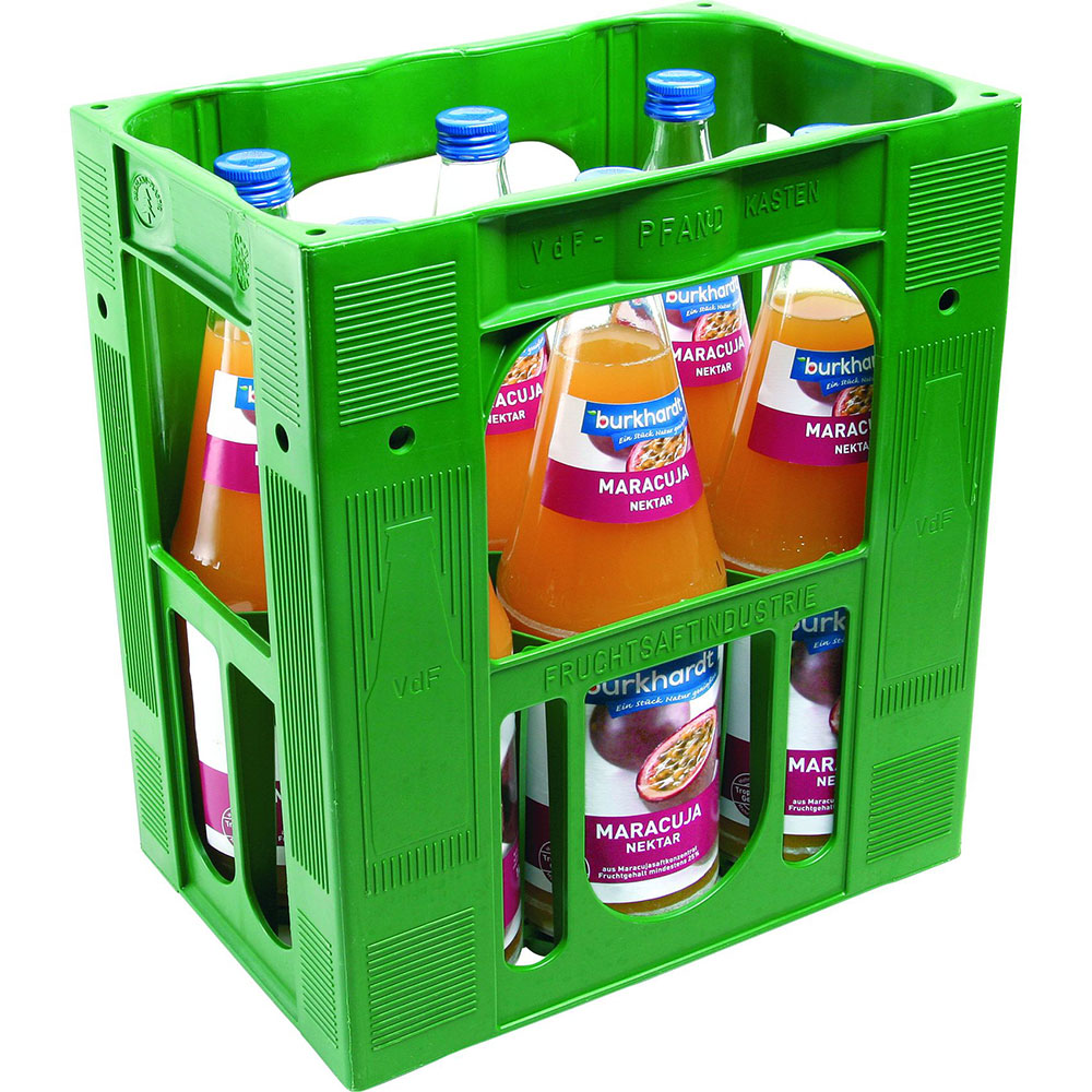 Burkhardt Maracujanektar 6x 1 Liter (MEHRWEG)