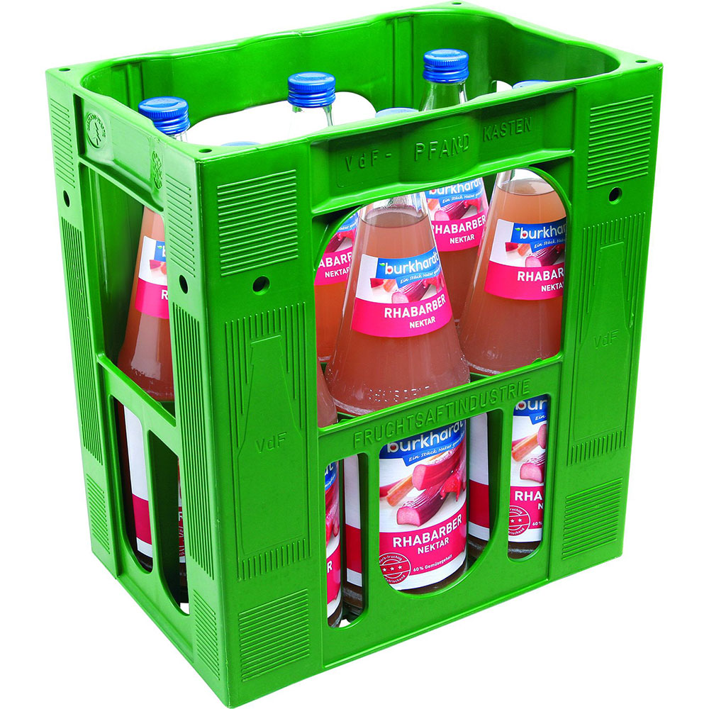 Burkhardt Rhabarbernektar 6x 1 Liter (MEHRWEG)