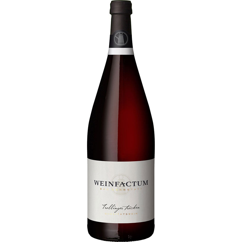 Weinfactum Bad Cannstatt Trollinger QbA trocken 12x 1 Liter (MEHRWEG)