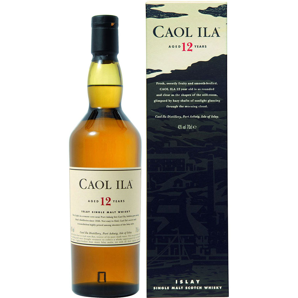 Caol Ila 12 Jahre Single Malt Scotch Whisky 43% 0,7 Liter