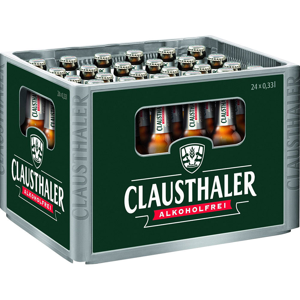 Clausthaler 24x 0,33 Liter (MEHRWEG)