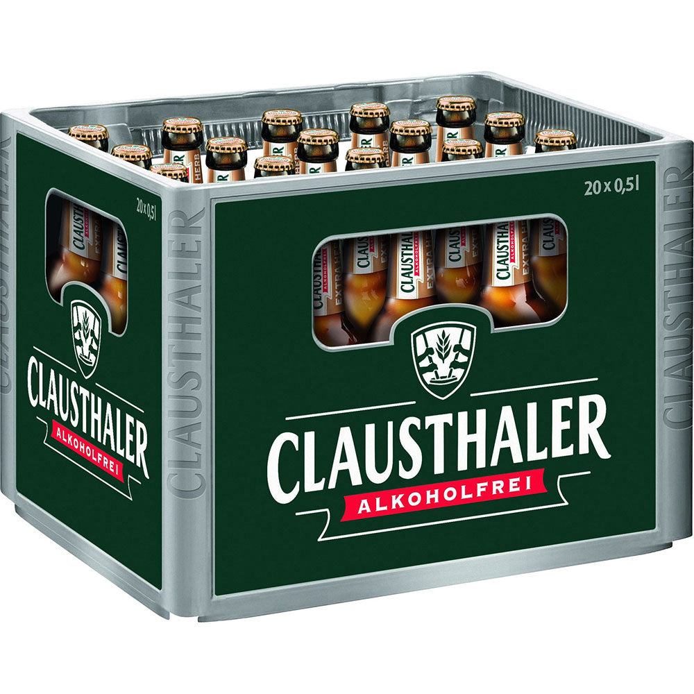 Clausthaler Extraherb 20x 0,5 Liter (MEHRWEG)