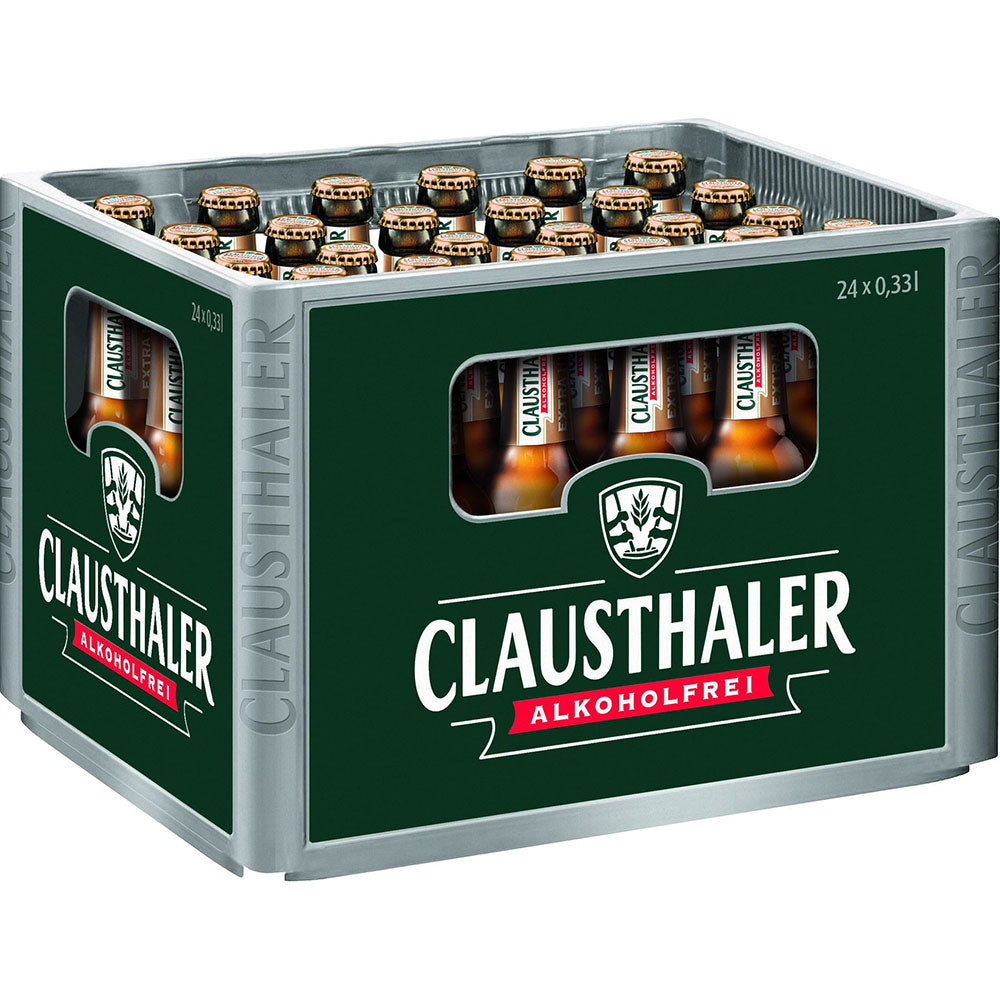 Clausthaler Extraherb 24x 0,33 Liter (MEHRWEG)