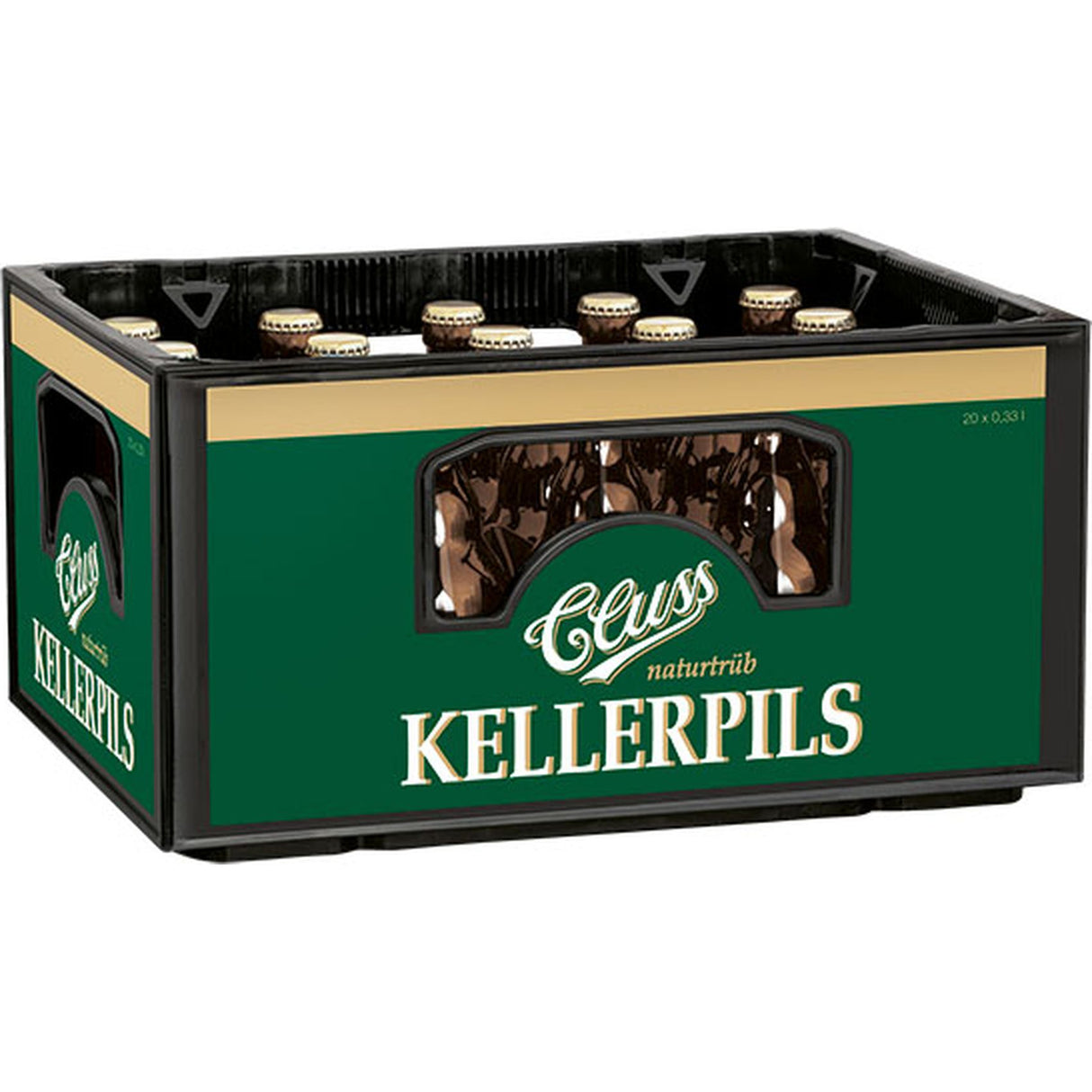 Cluss Kellerpils 20x 0,33 Liter (MEHRWEG)