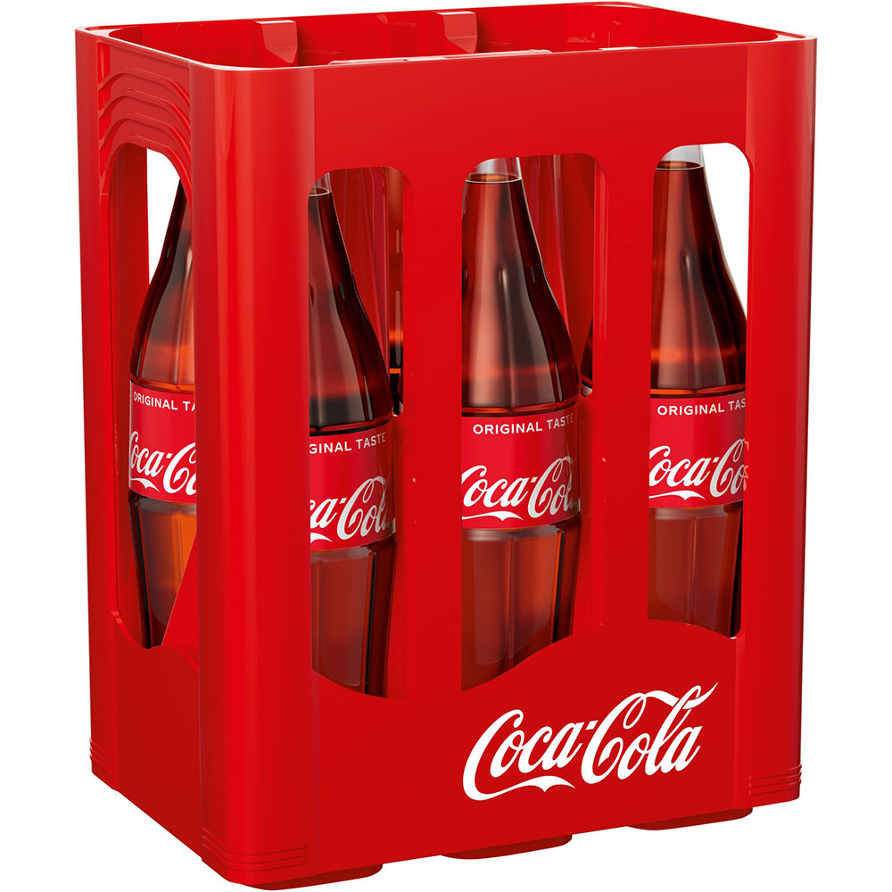 Coca Cola Original Taste 6x 1 Liter (MEHRWEG)