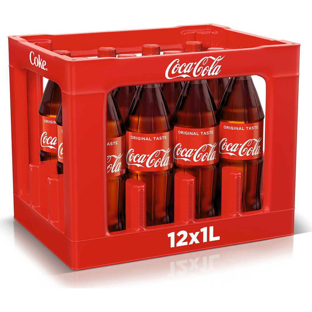Coca Cola Original Taste PET 12x 1 Liter (MEHRWEG)