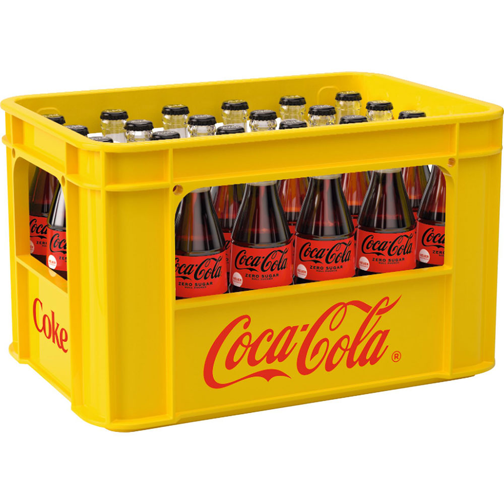Coca Cola Zero Sugar 24x 0,33 Liter (MEHRWEG)