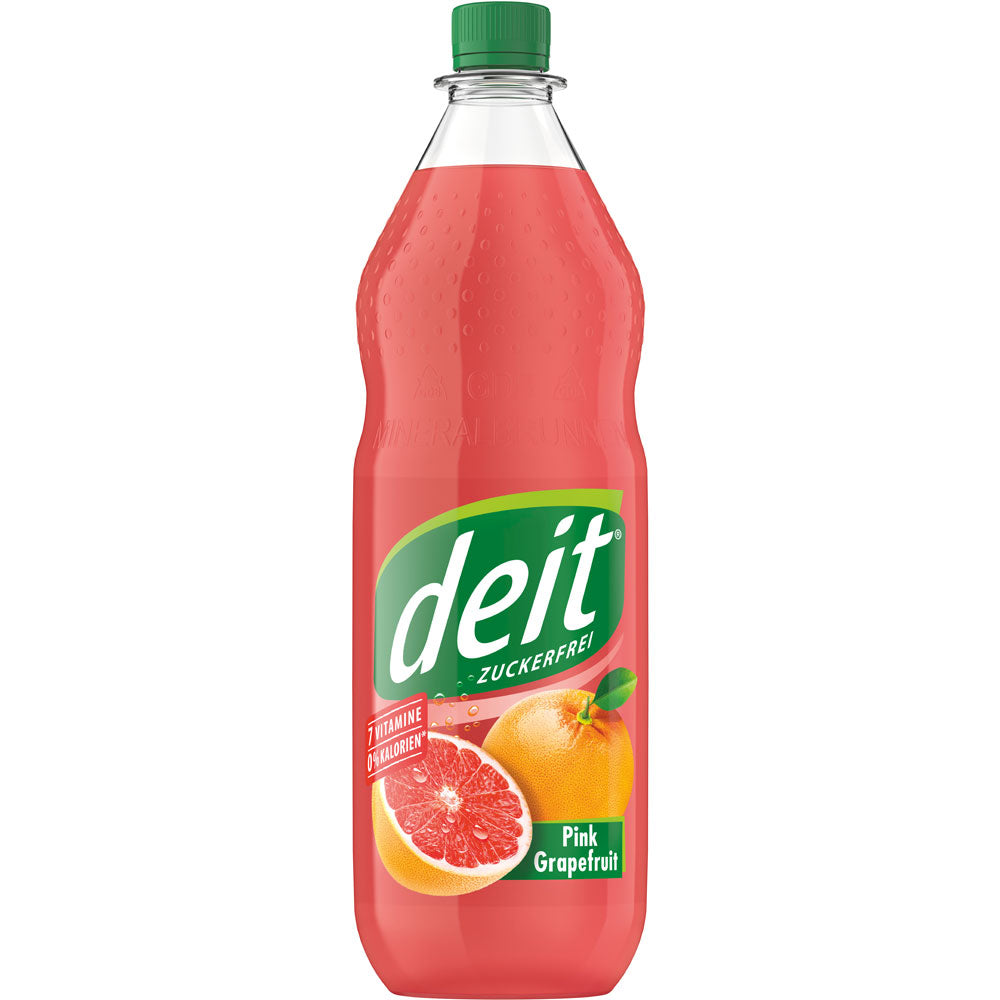 Deit Pink Grapefruit PET 12x 1 Liter (MEHRWEG)