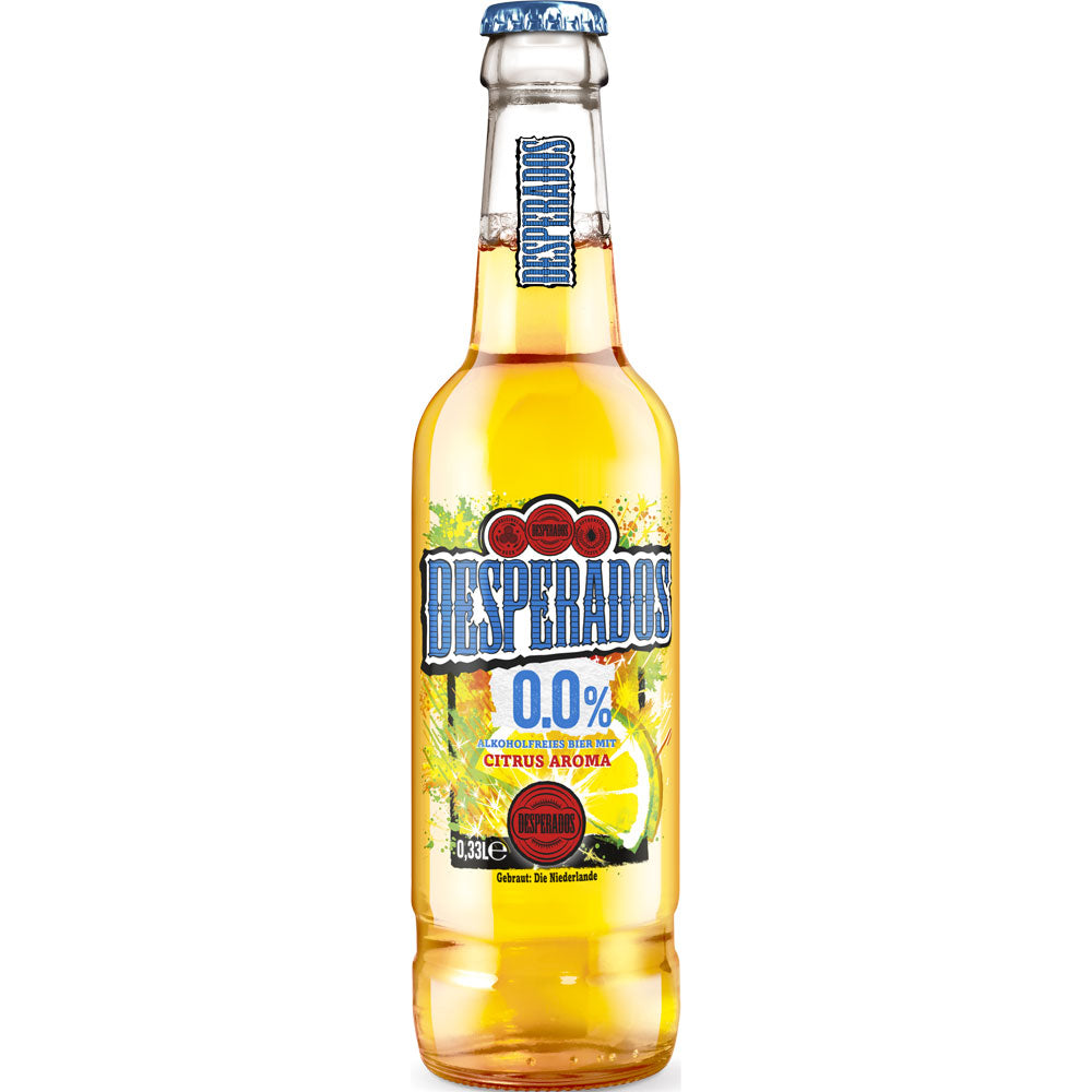 Desperados 0,0% Alkoholfrei 24x 0,33 Liter (MEHRWEG)