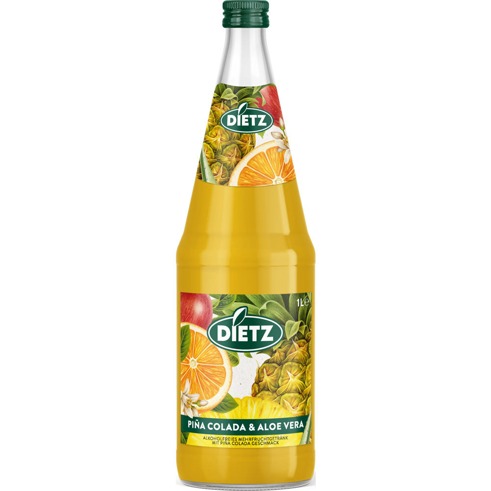 Dietz Pina Colada mit Aloe Vera 6x 1 Liter (MEHRWEG)