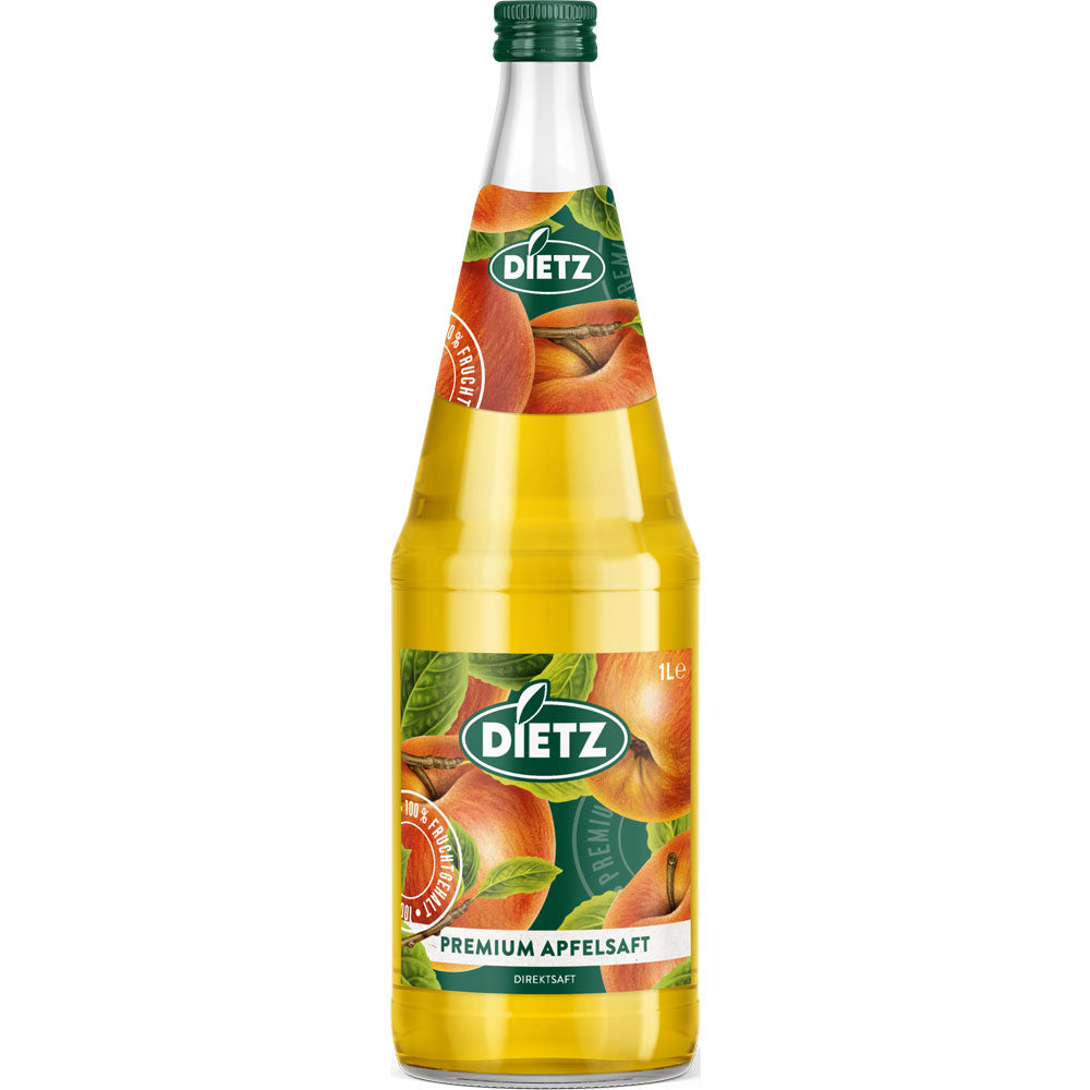 Dietz Apfelsaft Premium 6x 1 Liter (MEHRWEG)