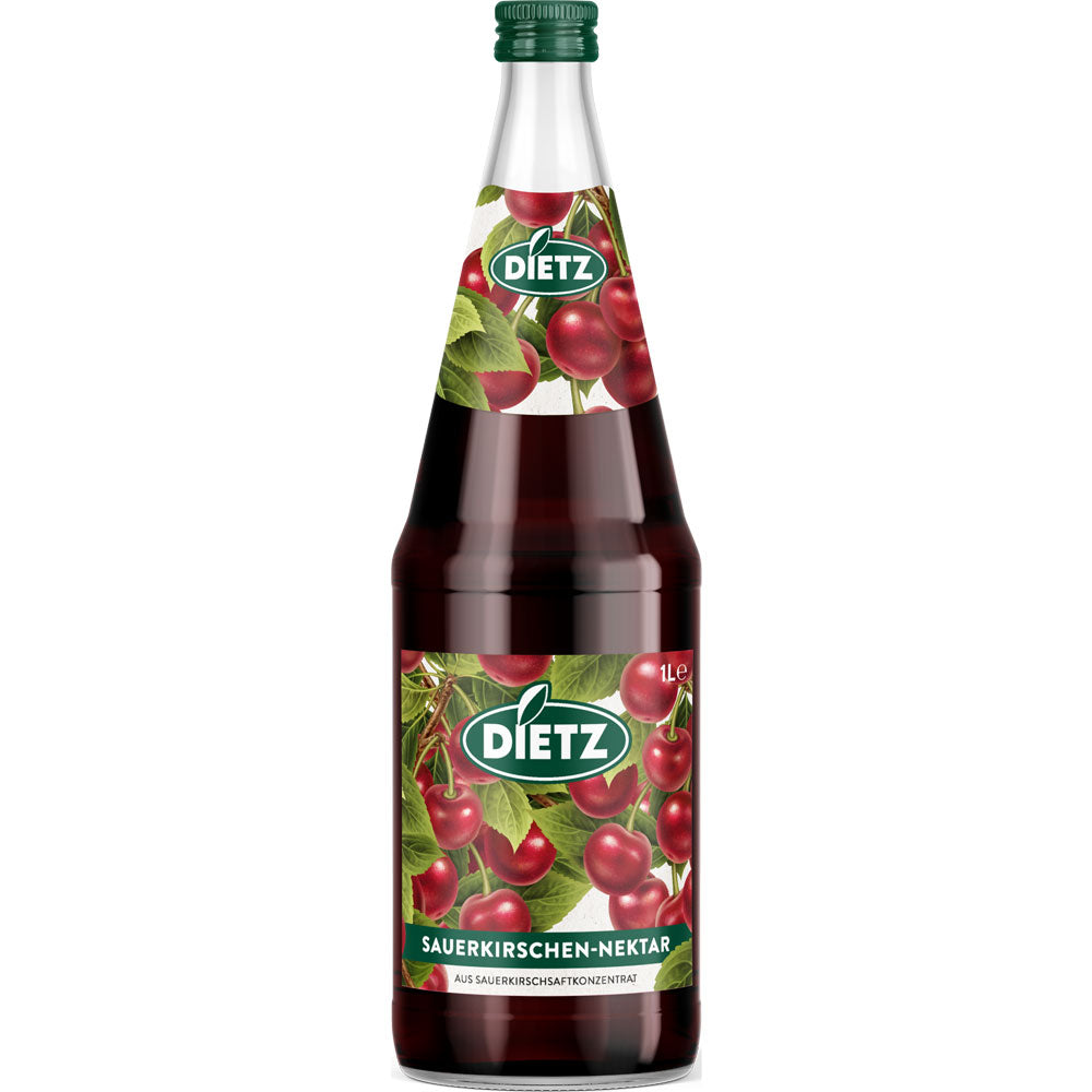 Dietz Sauerkirsch-Nektar 6x 1 Liter (MEHRWEG)