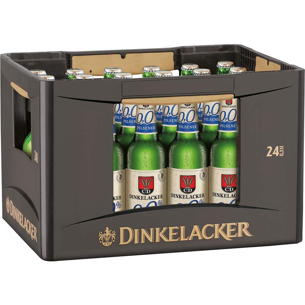 Dinkelacker Alkoholfrei 24x 0,33 Liter (MEHRWEG)