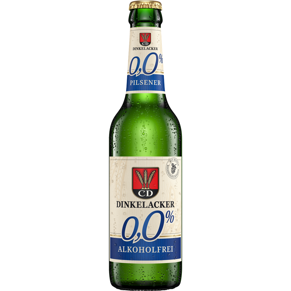 Dinkelacker Alkoholfrei 24x 0,33 Liter (MEHRWEG)