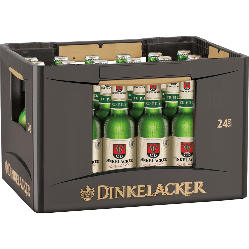 Dinkelacker Pils 24x 0,33 Liter (MEHRWEG)