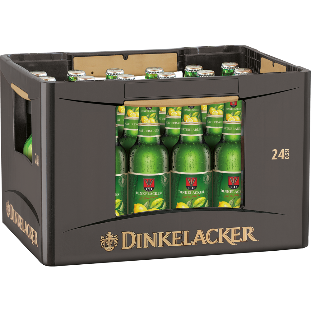 Dinkelacker Naturradler 24x 0,33 Liter (MEHRWEG)