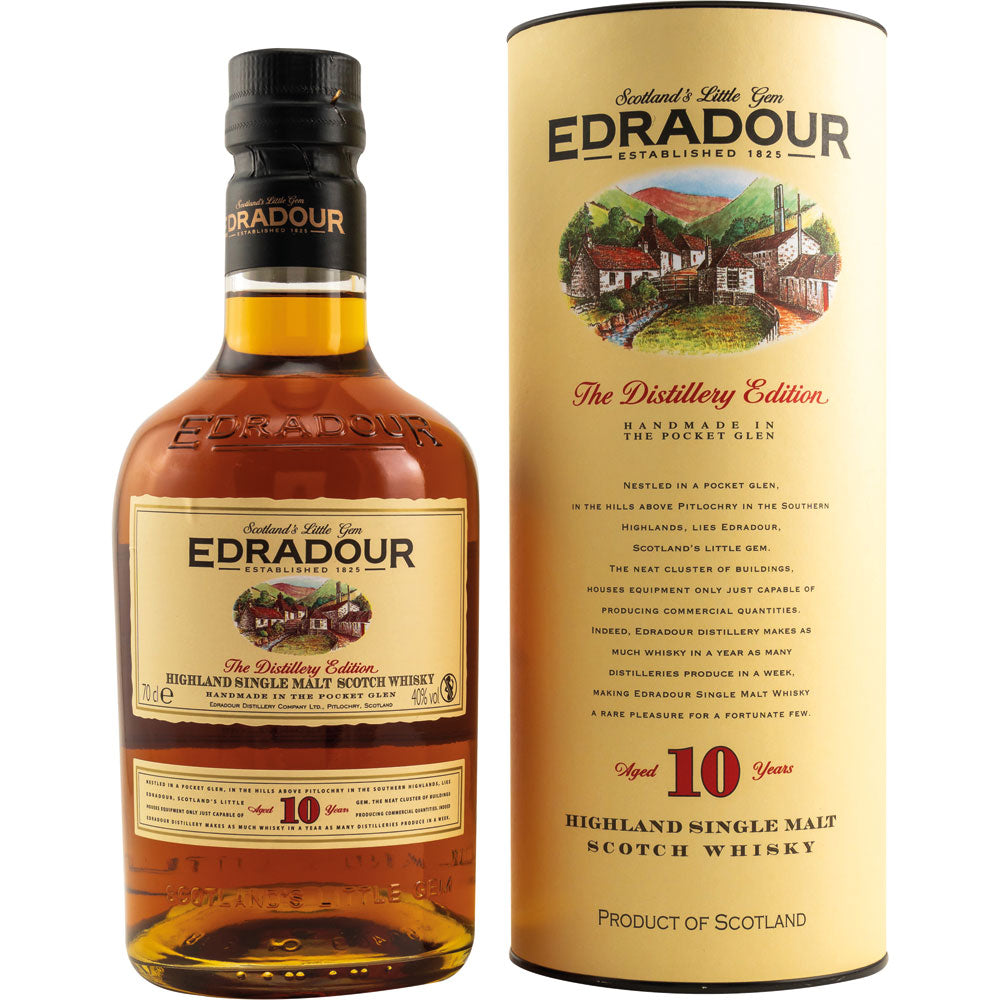 Edradour 10 Jahre Single Malt Scotch Whisky 40% 0,7 Liter