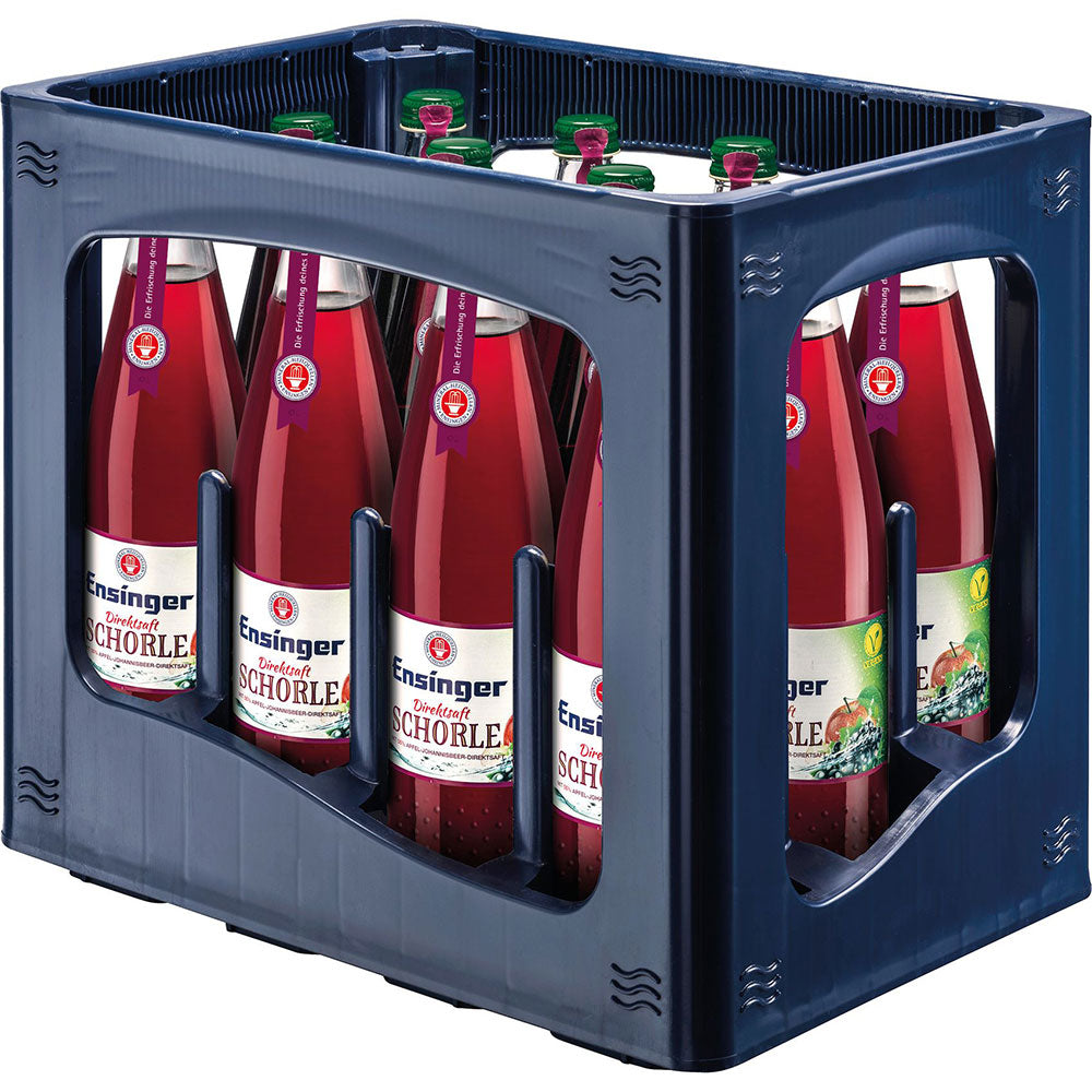 Ensinger Apfel-Johannisbeer-Schorle 12x 0,75 Liter (MEHRWEG)