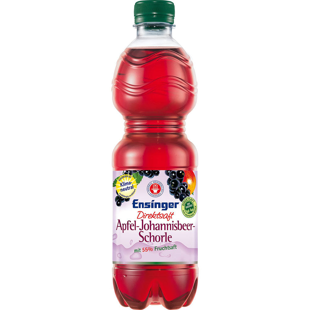 Ensinger Direkt Apfel-Johannisbeer-Schorle PET 11x 0,5 Liter (EINWEG)