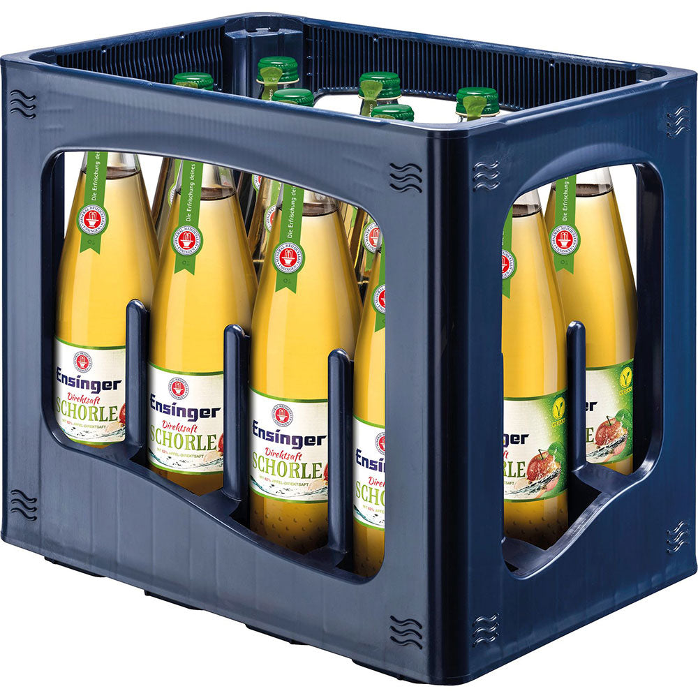 Ensinger Direktsaft Apfel-Schorle 12x 0,75 Liter (MEHRWEG)